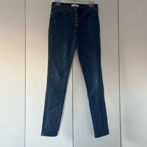 Vervet Elegant High Rise Blue Jeans
